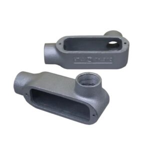 Caja Condulet Form 5 Tipo LR 1-1-2 Hierro Galvanizado en Caliente HDG UL