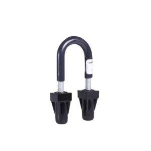 ABRAZADERA U-BOLT P TUBO C TUERCAS 2 REVESTIDA DE PVC ETL