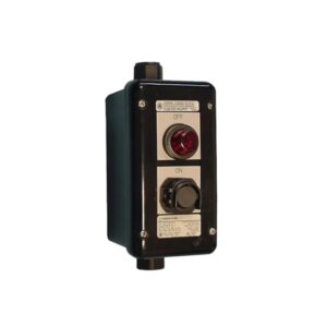 Estacion de Control P-1 O 2 Pulsadores FRP C-HUB Ø3-4 NEMA 4X CL1 DIV2 UL
