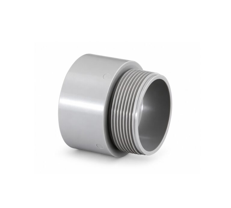 Adaptador Macho PVC SCH40/80 de 2