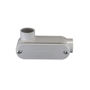 Caja Condulet Tipo LL C-TYE PVC SCH40 2 CANTEX UL