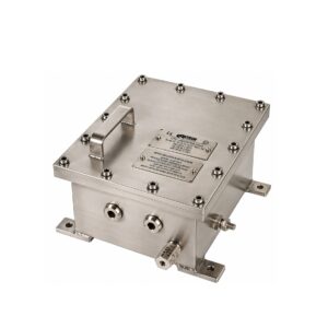 Caja de conexión Acero Inox. 220X340X150mm con Rango SSD Ex e Ex i Ex d