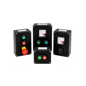 Estacion de Control Serie ABCS 122 x 120 x 90 C Pulsadores PRFV e Indic. ATEX IECEx e InMetro